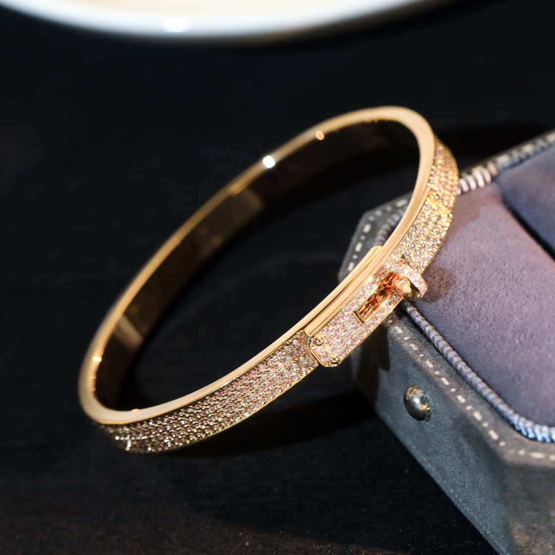 [Perla Lux]KELLY BRACELET DIAMOND PAVED