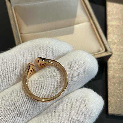 [Perla Lux]DREAM MOP DIAMOND OPEN RING