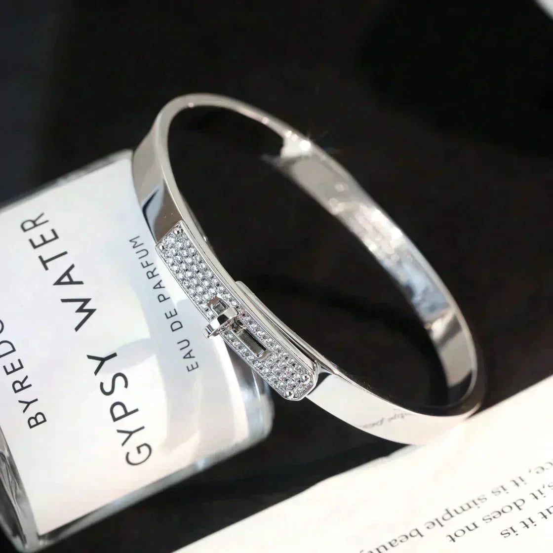 [Perla Lux]KELLY SILVER DIAMOND BRACELET