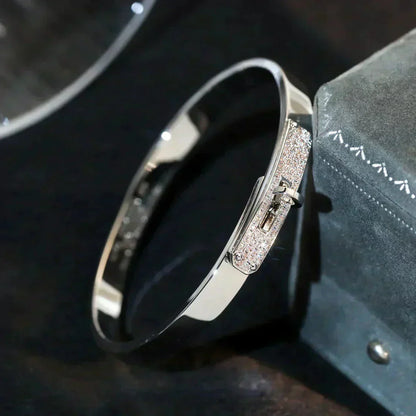 [Perla Lux]KELLY SILVER DIAMOND BRACELET