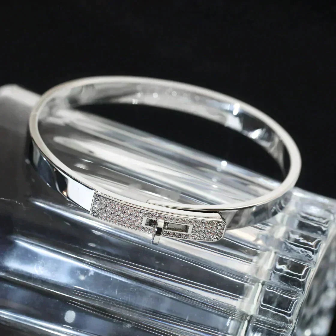 [Perla Lux]KELLY SILVER DIAMOND BRACELET