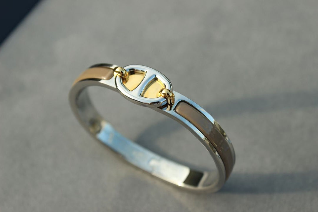 [Perla Lux]CLIC CHAINE SILVER BRACELET