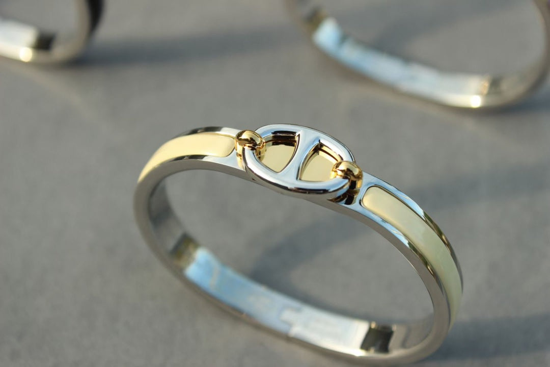 [Perla Lux]CLIC CHAINE SILVER BRACELET