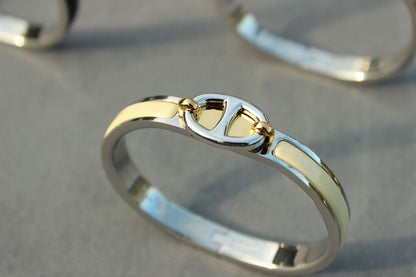 [Perla Lux]CLIC CHAINE SILVER BRACELET