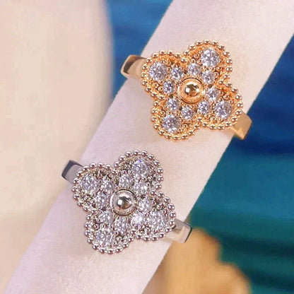 [Perla Lux]CLOVER DIAMOND RING