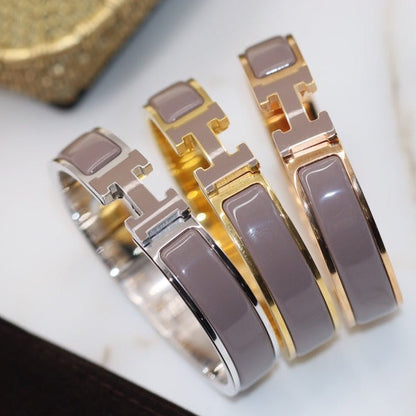 [Perla Lux]H BRACELET 12MM BROWN