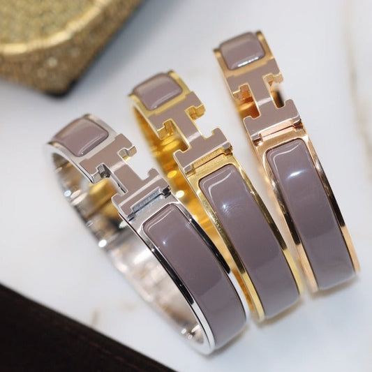 [Perla Lux]H BRACELET 12MM BROWN