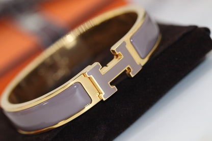 [Perla Lux]H BRACELET 12MM BROWN