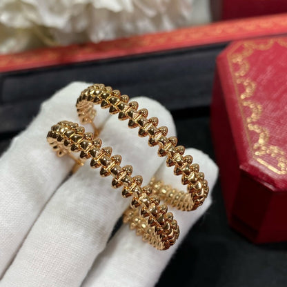 [Perla Lux]CLASH LARGE HOOP EARRINGS