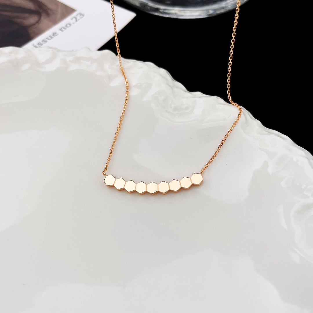 [Perla Lux]BEE MY LOVE DIAMOND NECKLACE