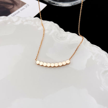 [Perla Lux]BEE MY LOVE DIAMOND NECKLACE