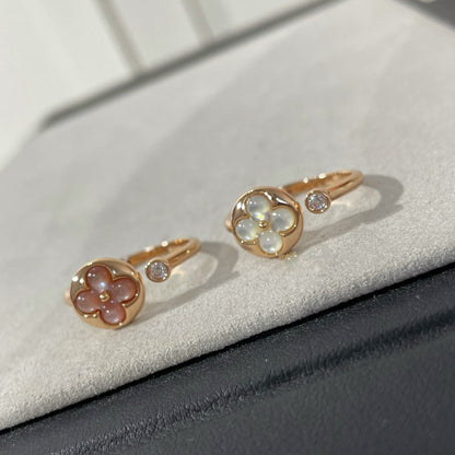 [Perla Lux]SUN 1 DIAMOND PINK MOP RING