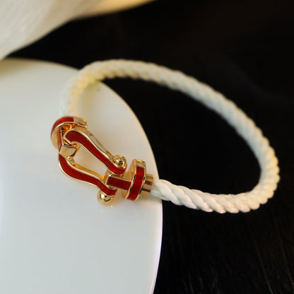 [Perla Lux]FORCE 10 WHITE TEXTILE DIAMOND PAVED
