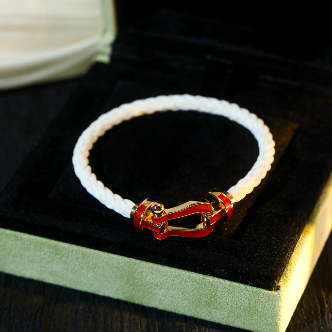 [Perla Lux]FORCE 10 WHITE TEXTILE DIAMOND PAVED
