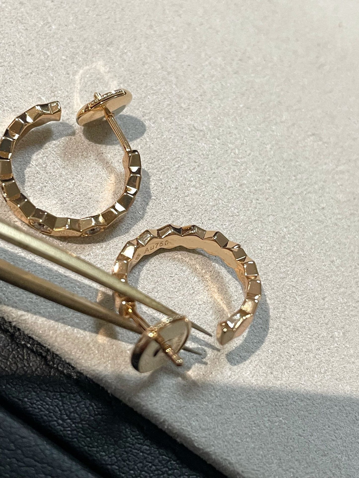 [Perla Lux]Hollow Design Four-Leaf Clover Flower Shape Ring