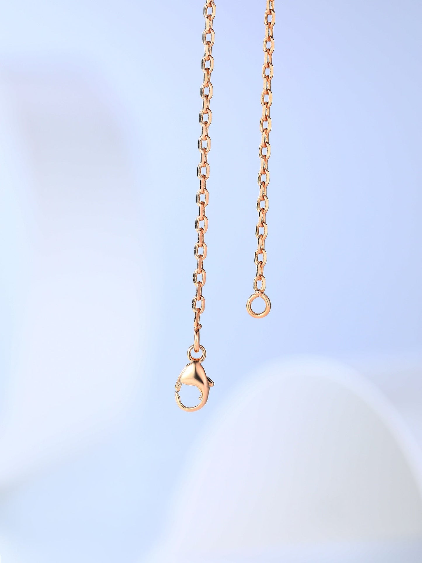 [Perla Lux]H CAGE PINK GOLD NECKLACE