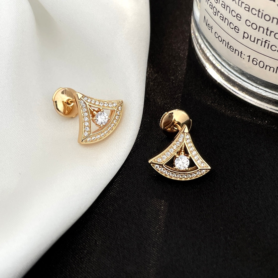 [Perla Lux]DREAM MINI DIAMOND STUD EARRINGS