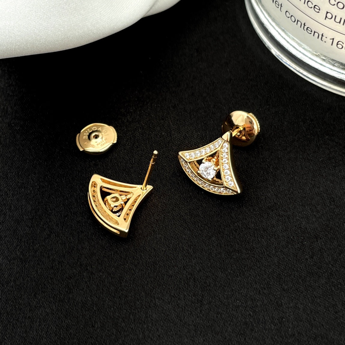[Perla Lux]DREAM MINI DIAMOND STUD EARRINGS