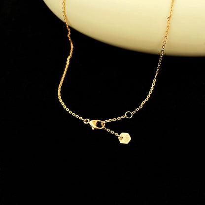 [Perla Lux]BEE MINI PEDANT DIAMOND NECKLACE