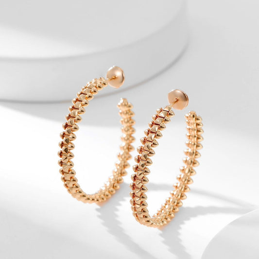 [Perla Lux]CLASH HOOP EARRINGS