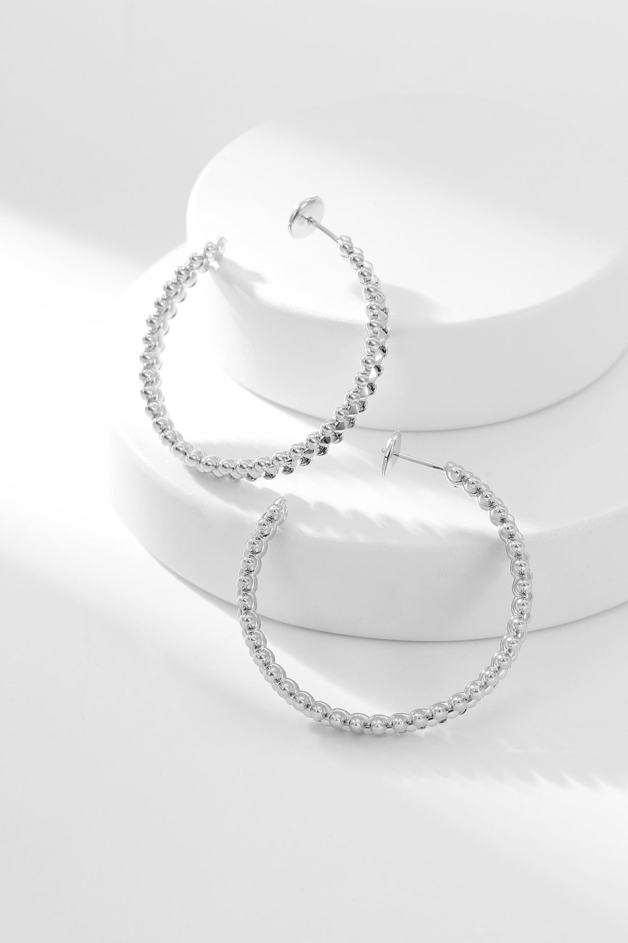 [Perla Lux]CLASH HOOP EARRINGS