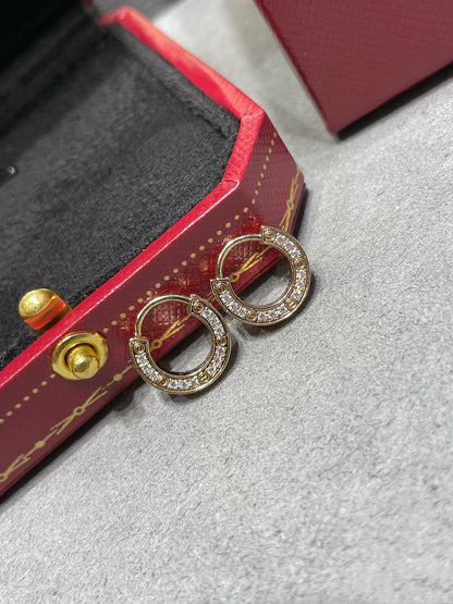 [Perla Lux]LOVE DIAMOND EARRINGS