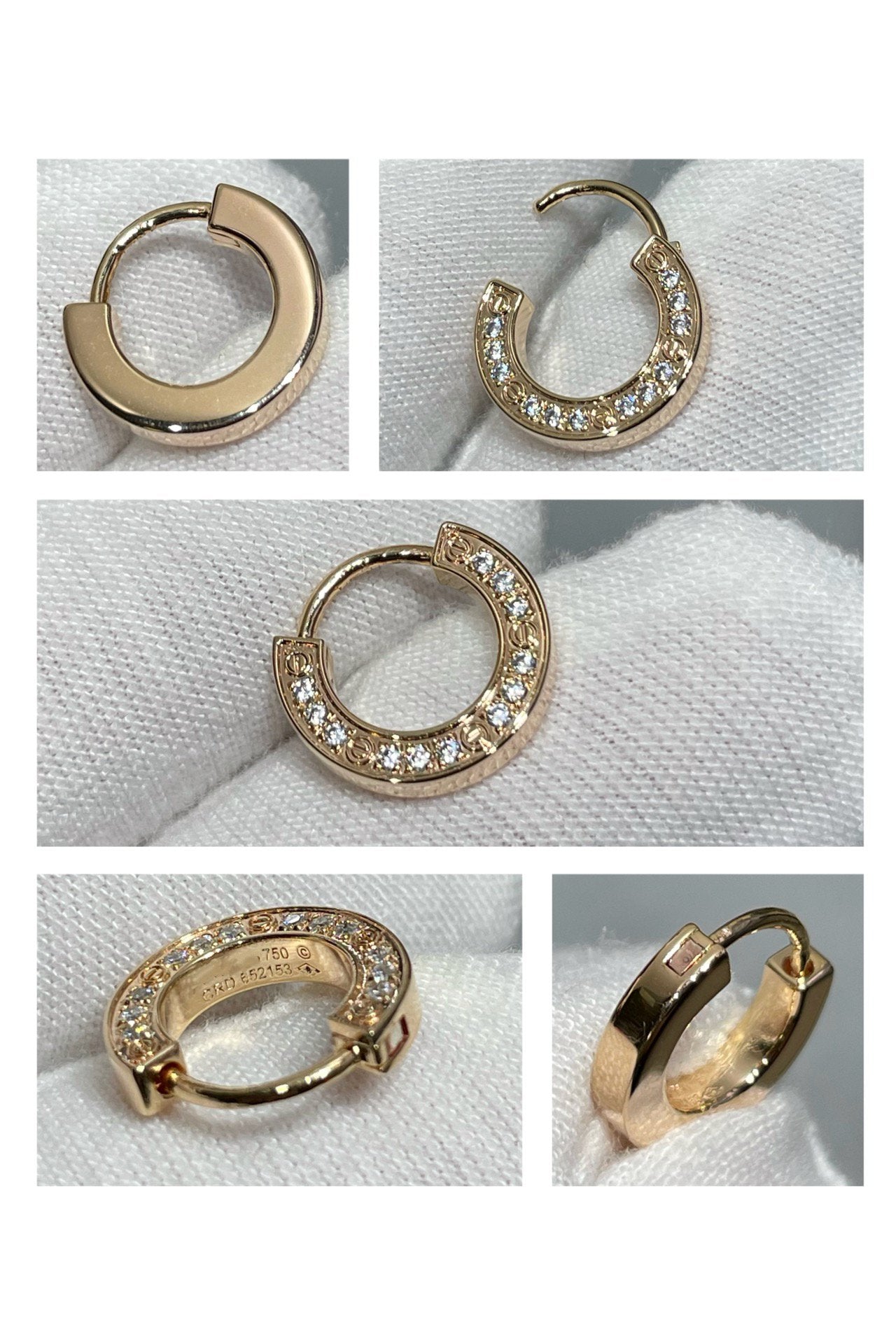 [Perla Lux]LOVE DIAMOND EARRINGS