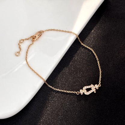 [Perla Lux]FORCE 10 FULL DIAMOND BUCKLE CHAIN LINK MINI MODEL
