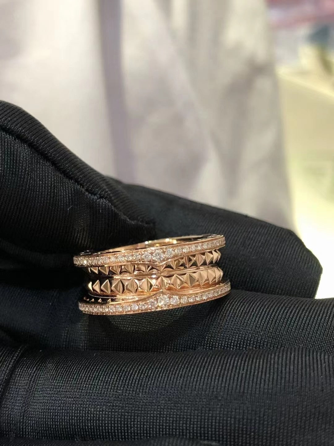 [Perla Lux]ZERO 1 ROCK DIAMOND PINK GOLD