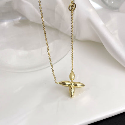 [Perla Lux]LOUISETTE GOLD NECKLACE