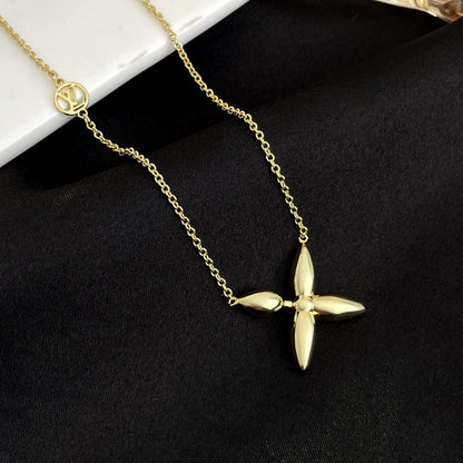 [Perla Lux]LOUISETTE GOLD NECKLACE