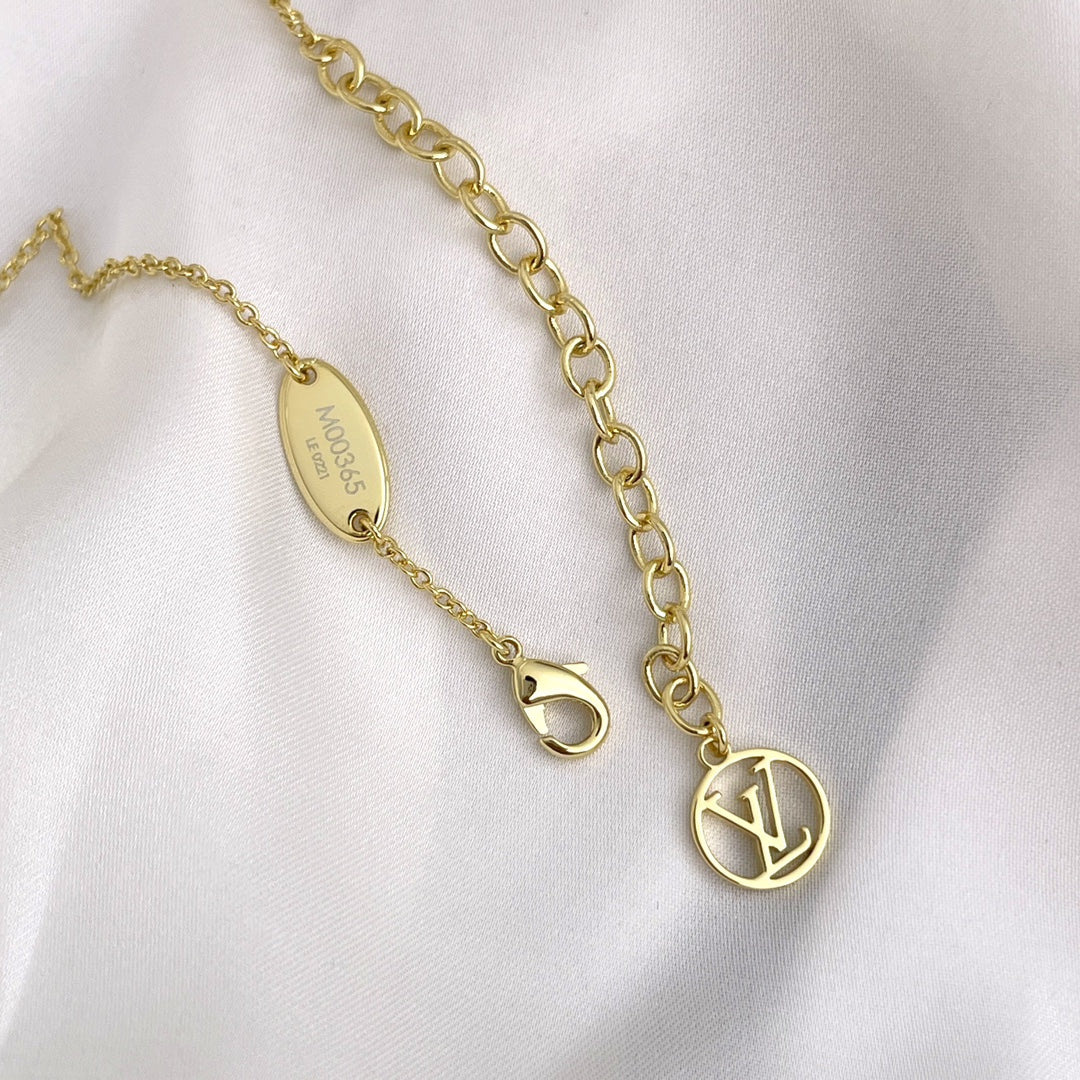 [Perla Lux]LOUISETTE GOLD NECKLACE