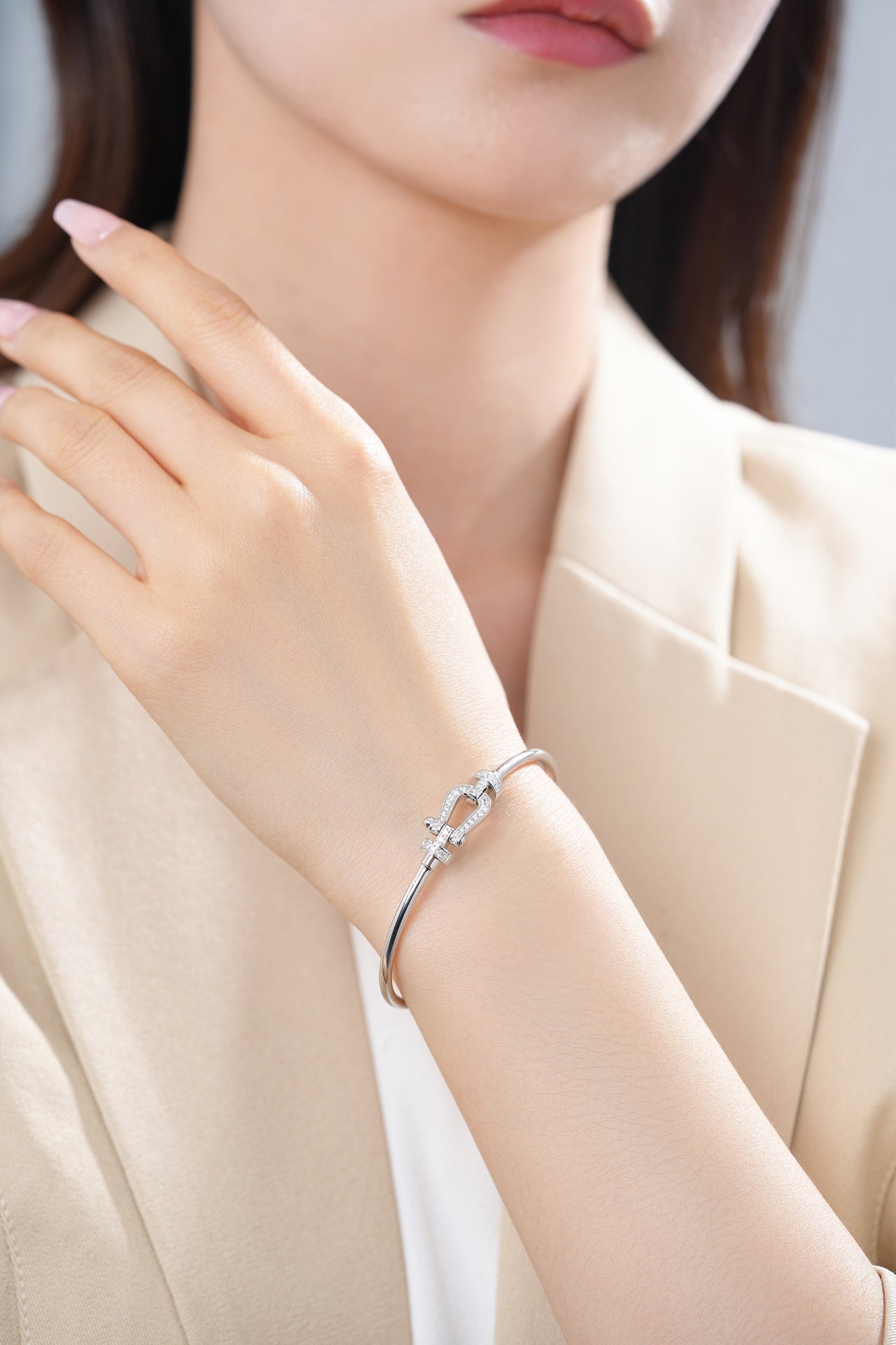 [Perla Lux]FORCE 10 MOYEN DIAMOND BRACELET