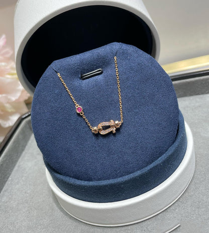 [Perla Lux]FORCE 10 DIAMOND CHAIN LINK PINK GOLD BRACELET