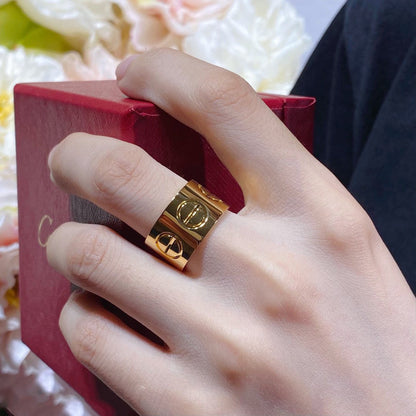[Perla Lux]LOVE 11MM LARGE RING
