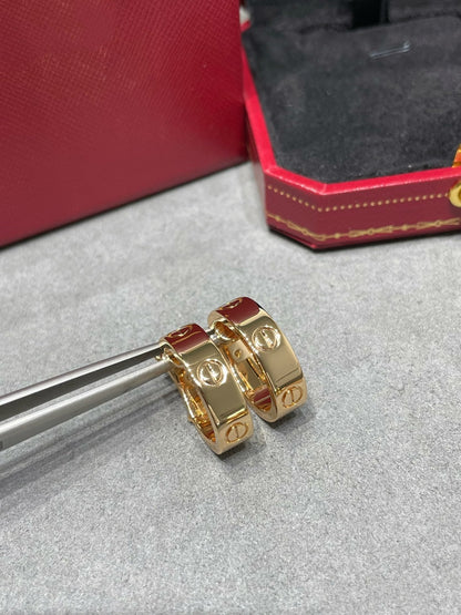 [Perla Lux]LOVE 5.5MM EARRINGS