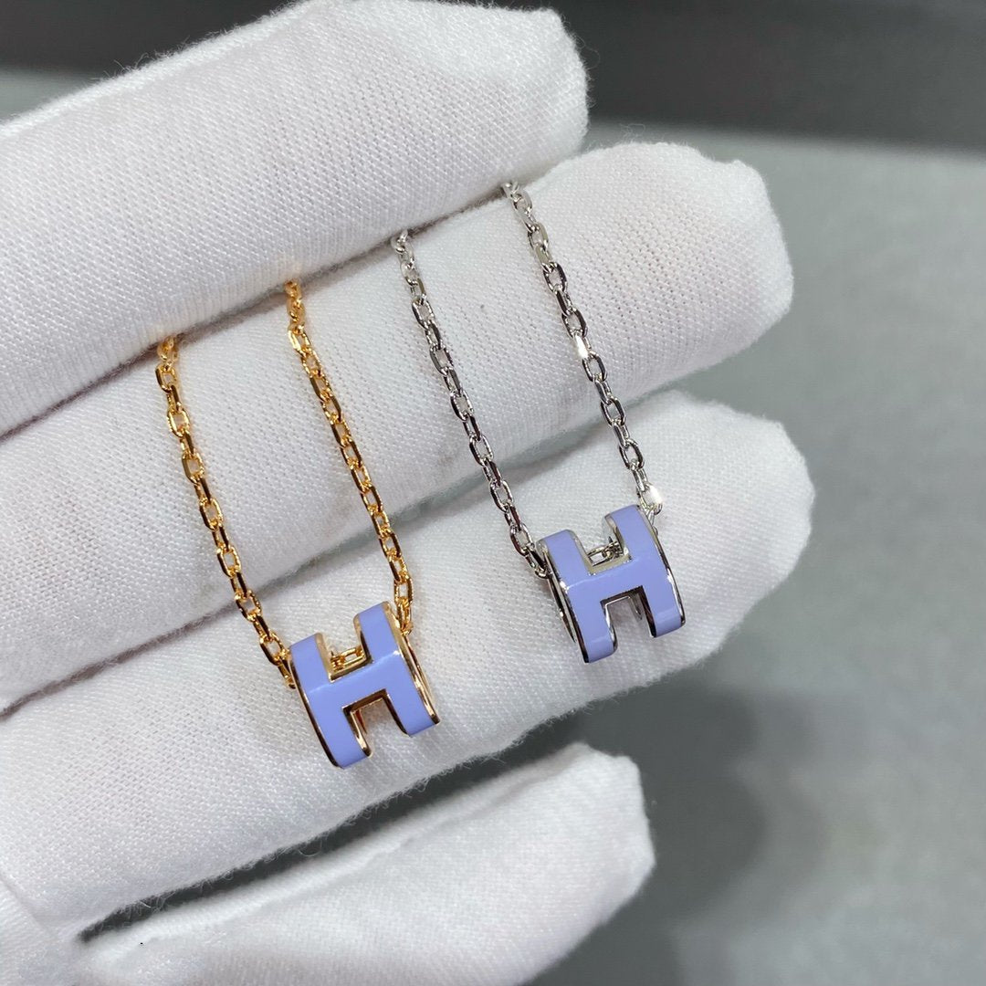[Perla Lux]MINI POP H NECKLACE