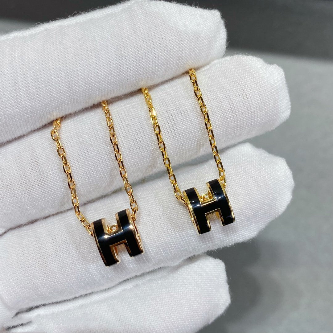 [Perla Lux]MINI POP H NECKLACE