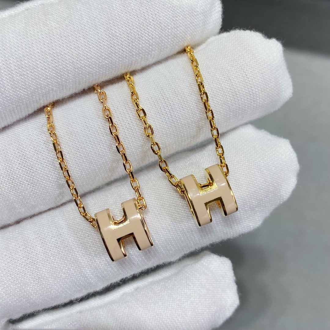 [Perla Lux]MINI POP H NECKLACE