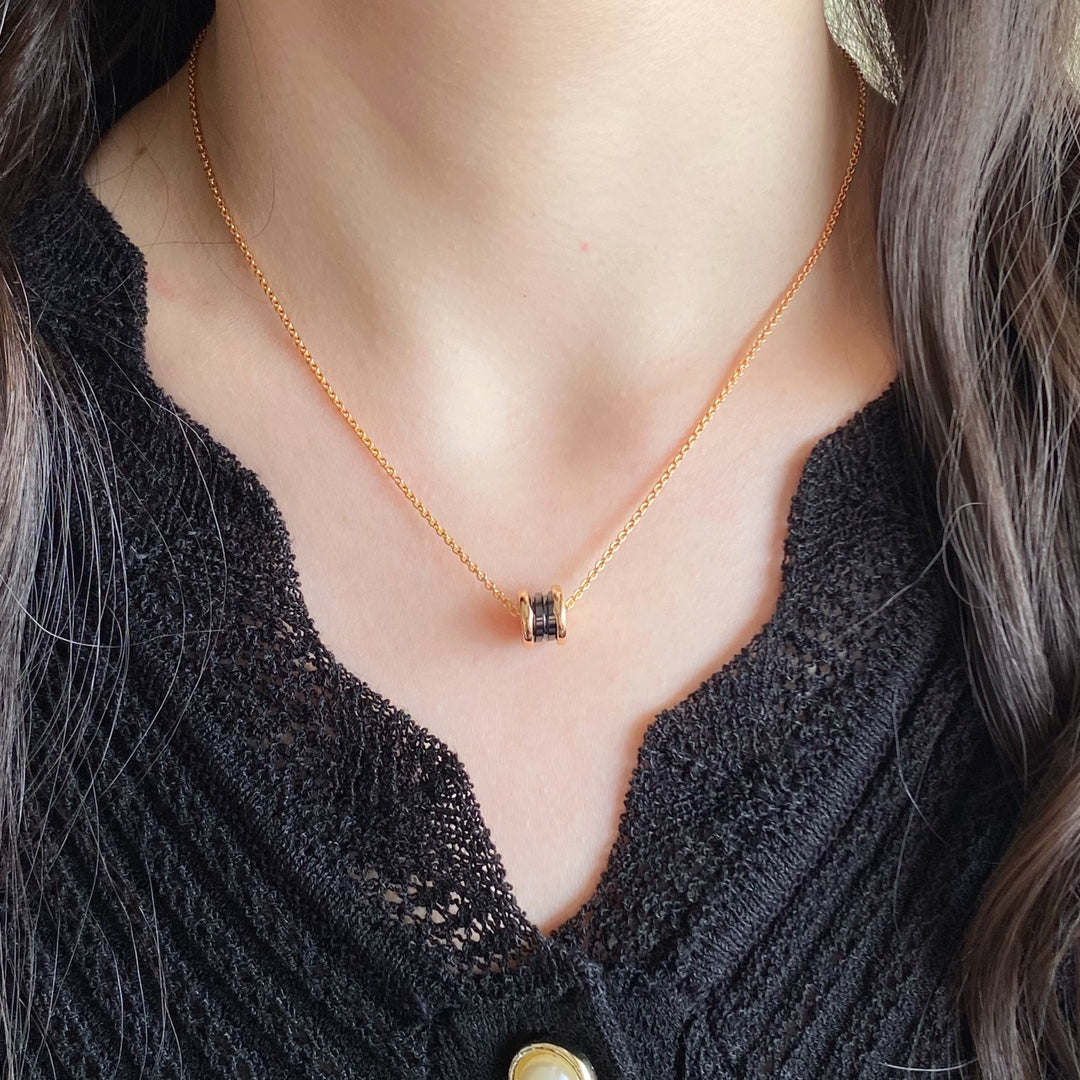 [Perla Lux]ZERO 1 CERAMIC MINI NECKLACE