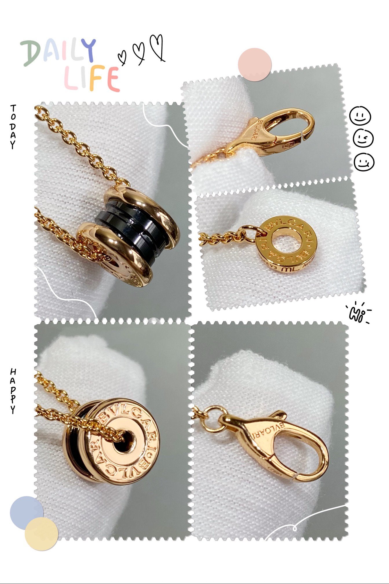 [Perla Lux]ZERO 1 CERAMIC MINI NECKLACE