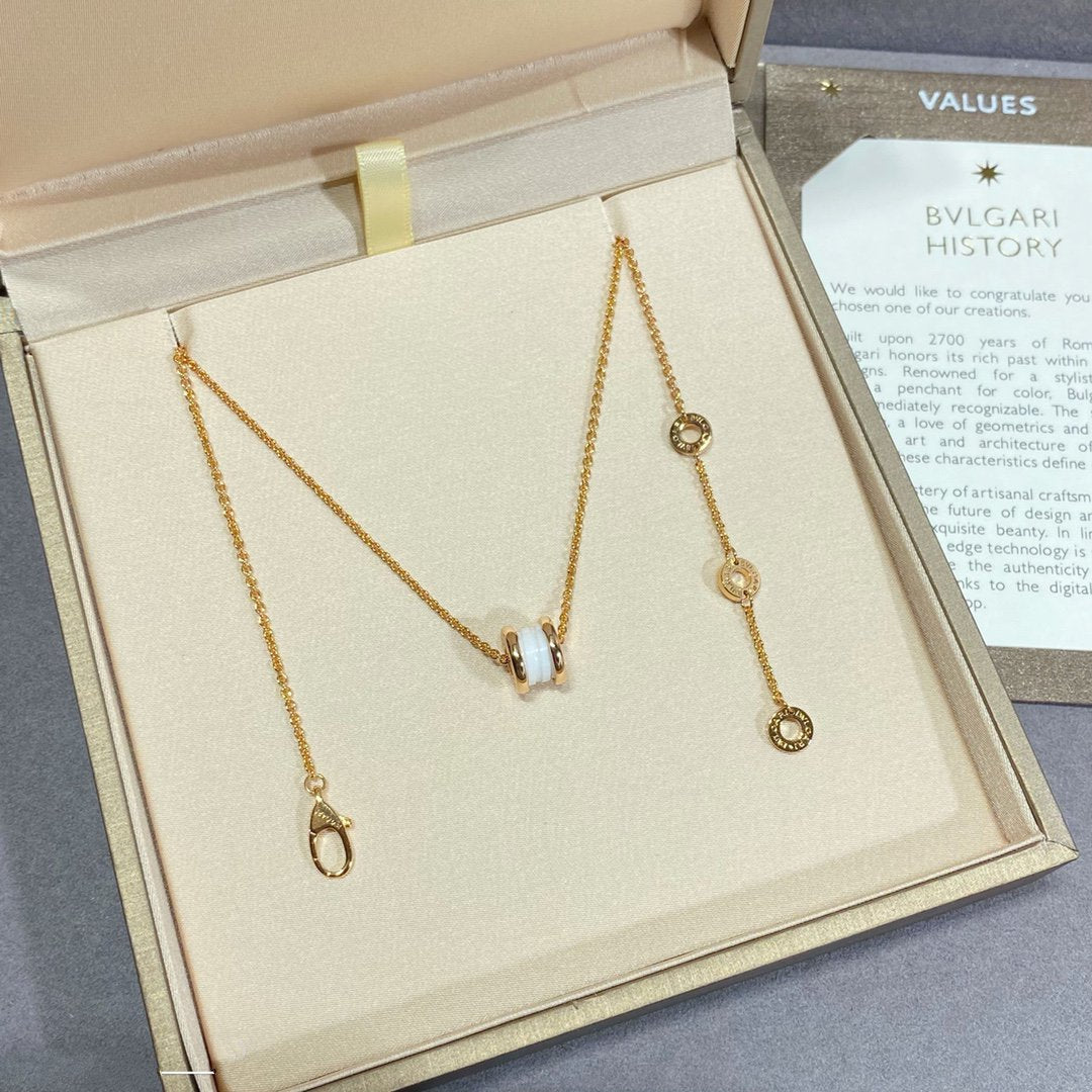 [Perla Lux]ZERO 1 CERAMIC MINI NECKLACE