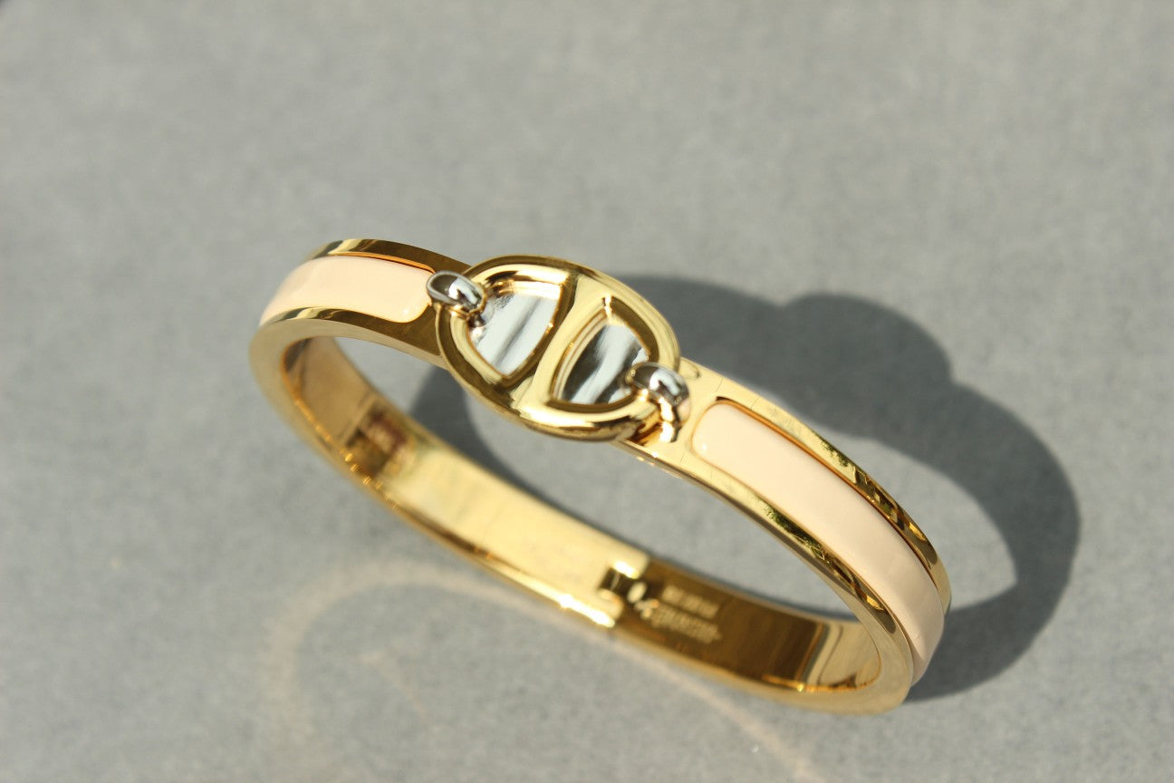 [Perla Lux]CLIC CHAINE GOLD BRACELET