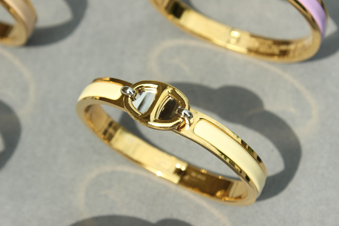 [Perla Lux]CLIC CHAINE GOLD BRACELET