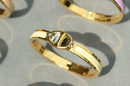 [Perla Lux]CLIC CHAINE GOLD BRACELET