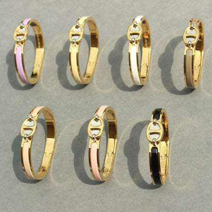 [Perla Lux]CLIC CHAINE GOLD BRACELET