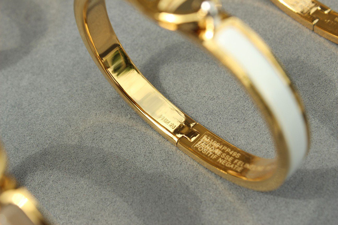 [Perla Lux]CLIC CHAINE GOLD BRACELET