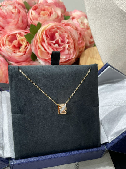 [Perla Lux]LIENS EVIDENCE DIAMOND NECKLACE