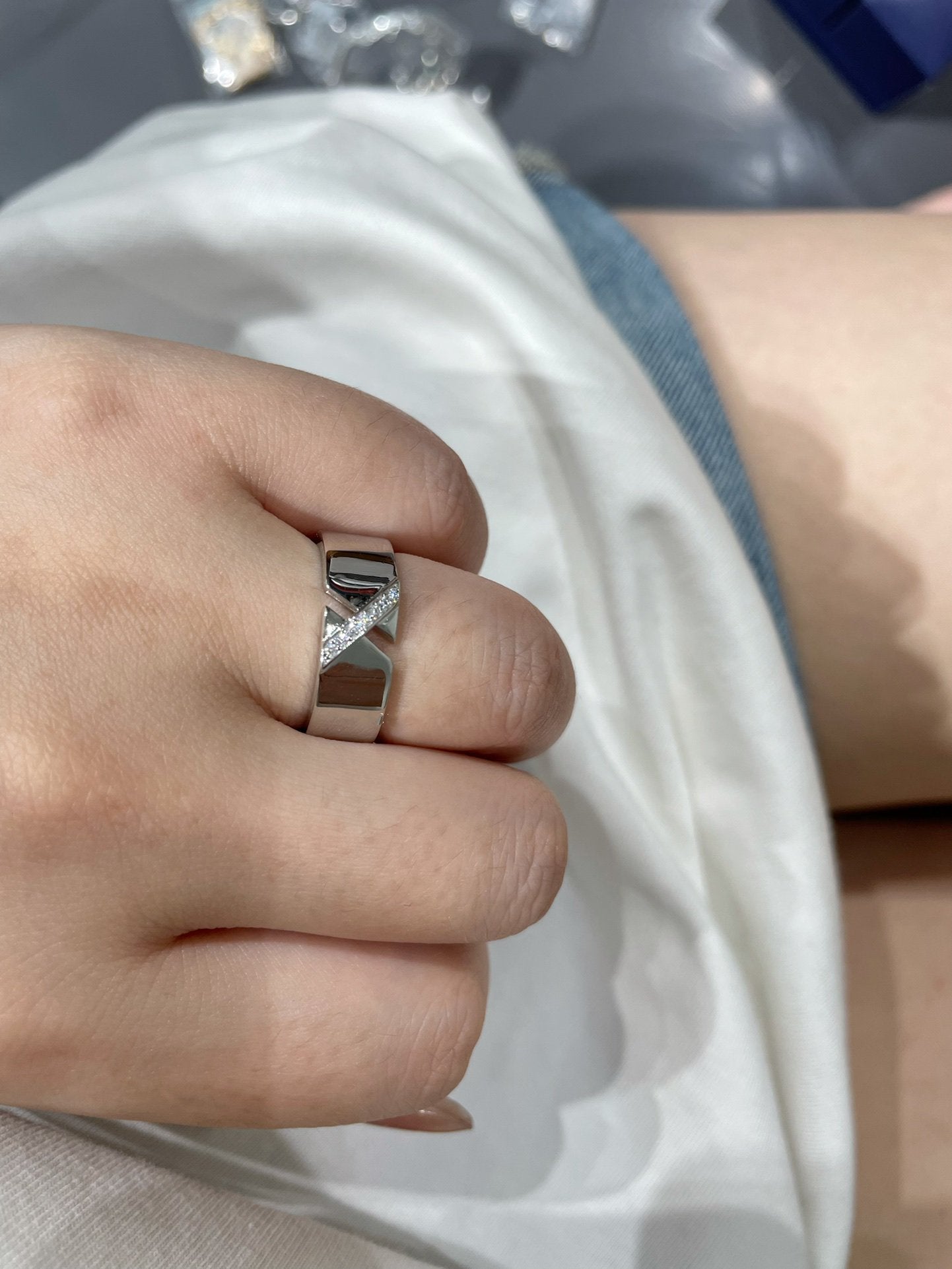 [Perla Lux]LIENS EVIDENCE DIAOMOND RING
