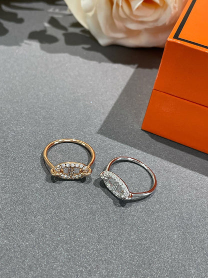 [Perla Lux]RONDE SMALL DIAMOND RING